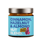 CINNAMON, 
HAZELNUT & ALMOND BUTTER