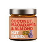 COCONUT, 
MACADAMIA & ALMOND BUTTER